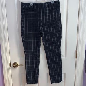 LOFT checkered dress pants
